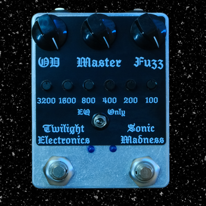 Sonic Madness - Dual Channel Drive (overdrive or fuzz wall) W/ 6 Band EQ