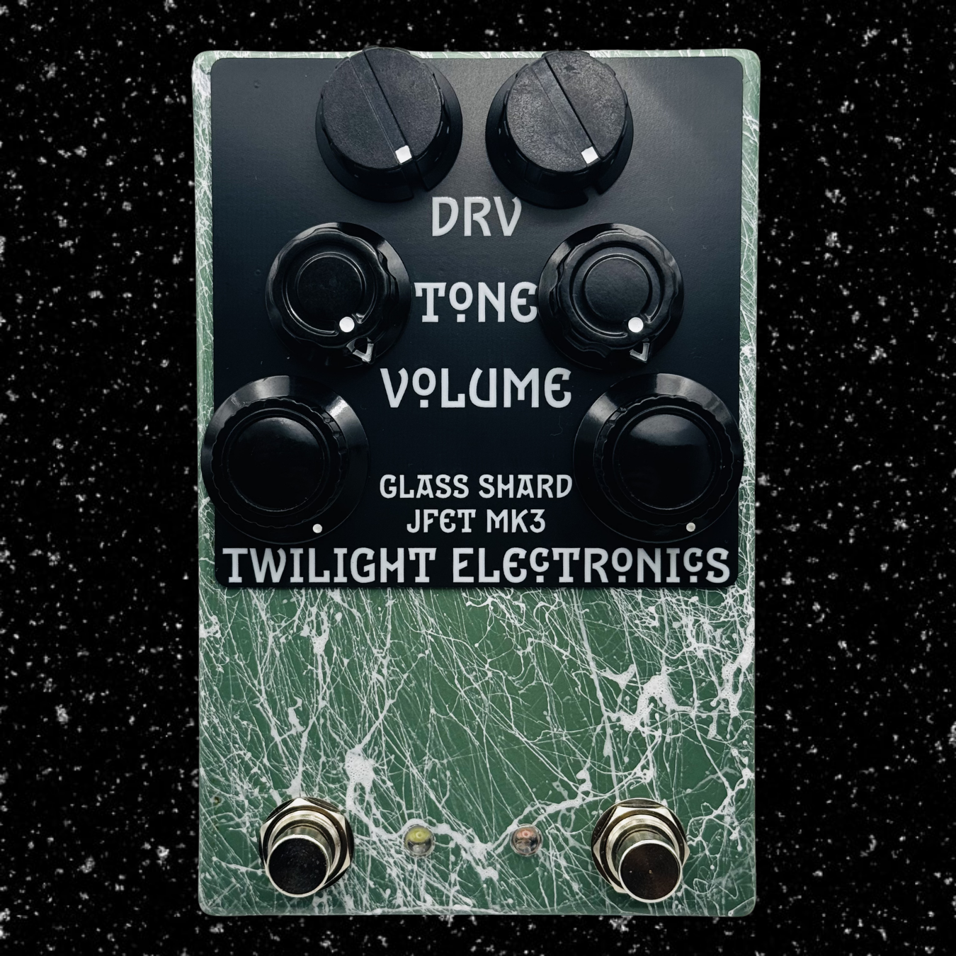 Glass Shard JFET MK3 - Vintage 60s Germanium Fuzz into Mythical Drive