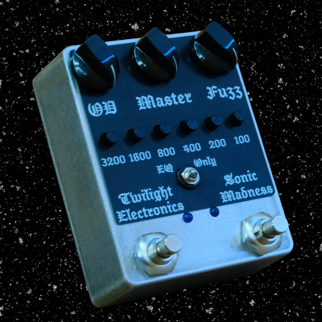 Sonic Madness - Dual Channel Drive (overdrive or fuzz wall) W/ 6 Band EQ