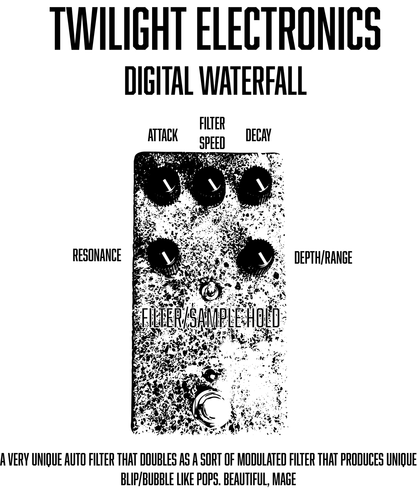 digital waterfall